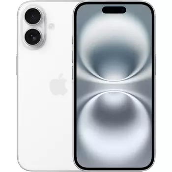Мобильный телефон Apple iPhone 16 128Gb nano SIM + eSim white (белый)