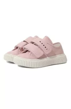 Кожаные кеды Marni