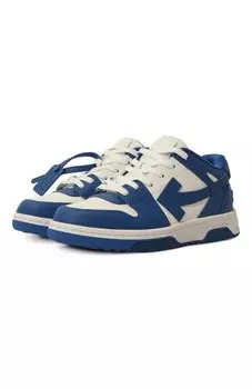 Кожаные кеды Off-White