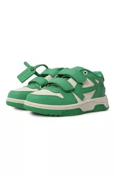 Кожаные кеды Off-White