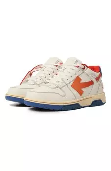 Кожаные кеды Out of Office Off-White