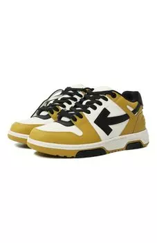 Кожаные кеды Out of Office Off-White
