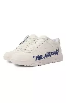 Кожаные кеды Out of Office Off-White