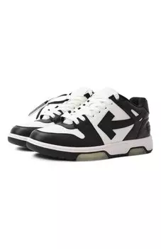 Кожаные кеды Out of Office Off-White