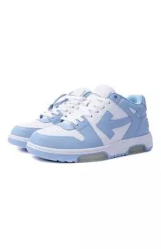 Кожаные кеды Out of Office Off-White