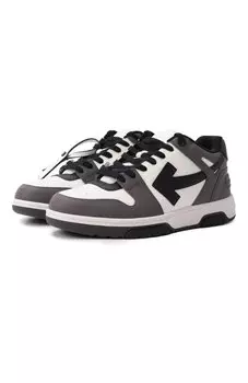 Кожаные кеды Out of Office Off-White