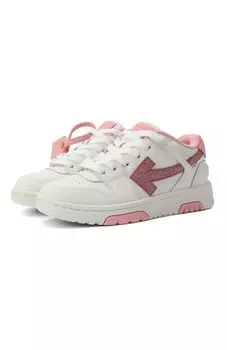 Кожаные кеды Out of Office Off-White