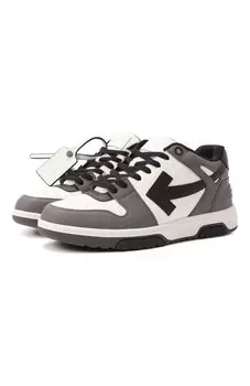 Кожаные кеды Out of Office Off-White