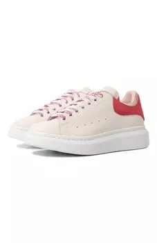 Кожаные кеды Oversized Alexander McQueen