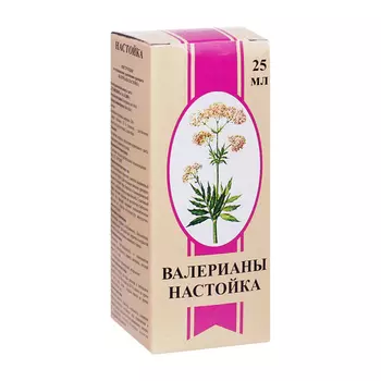 Валериана, 25 мл, настойка
