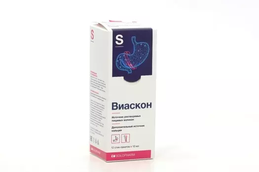 Виаскон, 10 мл, 12 шт, жидкость для приема внутрь Гротекс