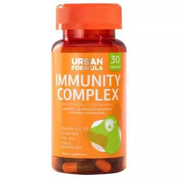 Urban Formula Immunity Complex - Комплекс для иммунитета 30 капсул