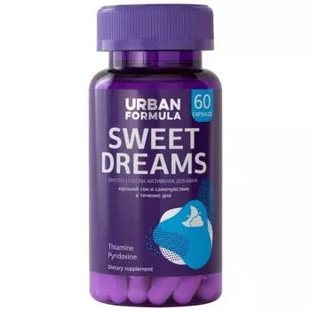 Urban Formula Sweet Dreams - Комплекс для хорошего сна «Гармония сна» 60 капсул