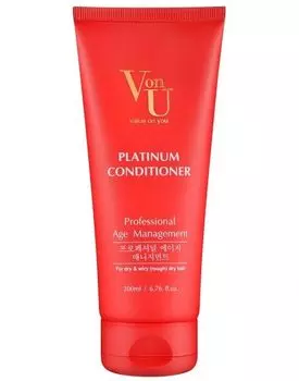 Von-U Platinum Conditioner - Кондиционер для волос с платиной 200 мл
