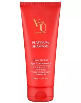 Von-U Platinum Shampoo - Шампунь для волос с платиной 200 мл
