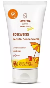 Weleda - Натуральный солнцезащитный крем для младенцев и детей SPF50 50 мл