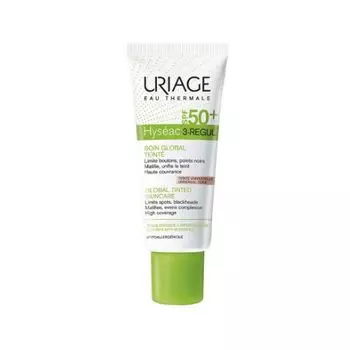 Uriage Hyseac 3-Regul - Универсальный тональный уход SPF 50 40 мл
