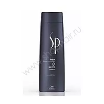 Wella SP Men Silver Shampoo - Шампунь с серебристым блеском 250 мл