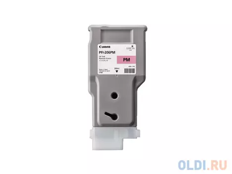 Картридж Canon PFI-206 PM для iPF6400 6450 фото пурпурный