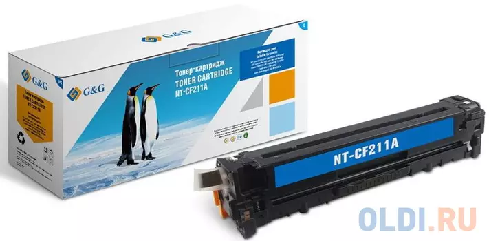 Картридж G&G NT-CF211A 1800стр Голубой