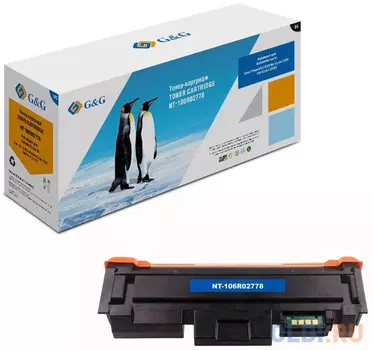 Картридж G&G NT-106R02778 3000стр Черный