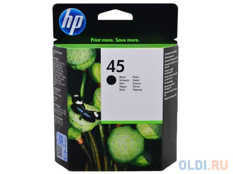 Картридж HP 51645AЕ (№45) 930стр Черный
