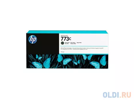Картридж HP C1Q37A для DesignJet Z6800/Z6600 матовый черный