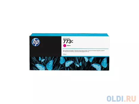 Картридж HP C1Q39A для DesignJet Z6600/Z6800 пурпурный 775мл