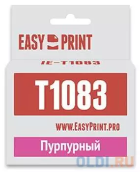 Картридж EasyPrint IE-T1083 для Epson Stylus C91/CX4300/TX106/TX117, пурпурный, с чипом