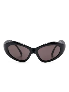 Balenciaga Eyewear солнцезащитные очки Orbit Cat, черный