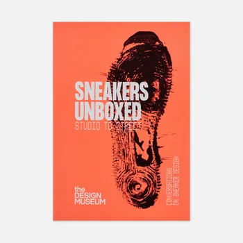 Книга Design Museum Sneakers Unboxed: Studio to Street, цвет красный