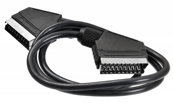Кабель SCART(M)-SCART(M), 1 м, черный Buro (BSC001-B-1)