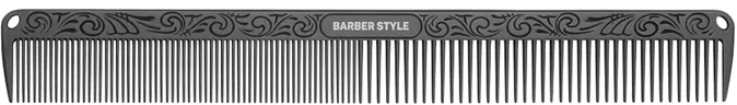 Расческа металлическая BARBER STYLE DEWAL