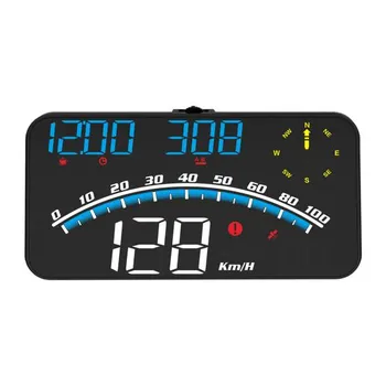 G10 Универсальный проектор HUD с цифровым дисплеем, портативный, тонкая работа синий/белый