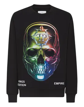 Толстовка хром PHILIPP PLEIN, черный/мультиколор