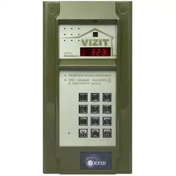 Вызывная панель VIZIT БВД-323F (блок вызова) для совместной работы с БУД-302М(S20,-S80), -430М(S), -