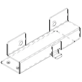 Заглушка Chenbro 84H210710-103 для установки блоков питания (PSU Bracket), AcBel серии R2i, для корпусов SR107
