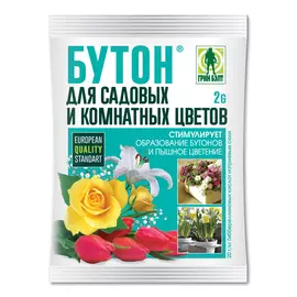 регулятор роста Бутон для садовых и комнатных цветов, 2 г