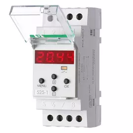 реле времени F&amp;F PCZ-525-1 одноканальное 16А астрономическое на DIN-рейку