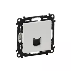 розетка 1 пост компьютерная RJ45 LEGRAND Valena Life категория 5е UTP, белый