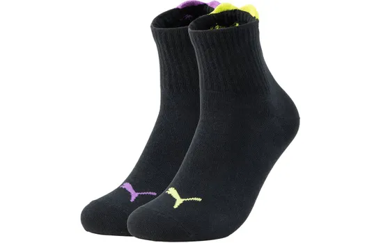 Женские носки до середины икры Puma, цвет 2 Pack (Black)