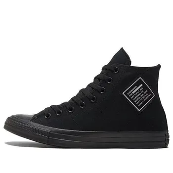 Кроссовки chuck taylor all star patched 'black white' Converse, черный
