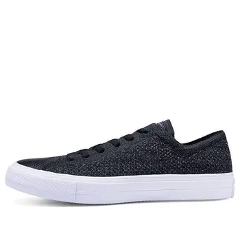 Кроссовки nike x chuck taylor all star flyknit low 'black' Converse, черный