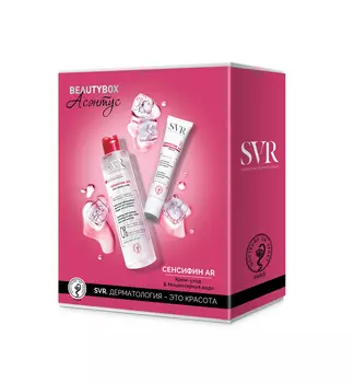 SVR Набор: Сенсифин AR крем-уход 40 мл + Сенсифин AR Мицеллярная вода 200 мл (SVR, Sensifine)