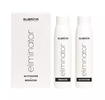 Subrina Professional Средство для снятия косметического цвета Eliminator reducer+activator, 2х100 мл (Subrina Professional, Уход Salon)