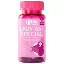 Urban Formula Комплекс для женщин в период менопаузы Lady 45+ Special, 60 капсул (Urban Formula, Комплексы красоты)