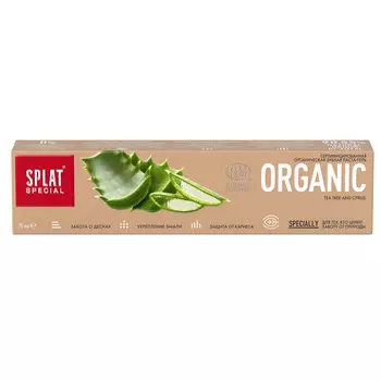 Splat Органическая зубная паста-гель Organic, 75 мл (Splat, Special)