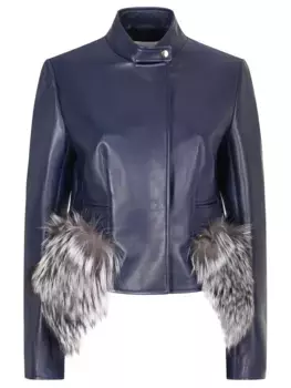 Куртка кожаная VIONNET