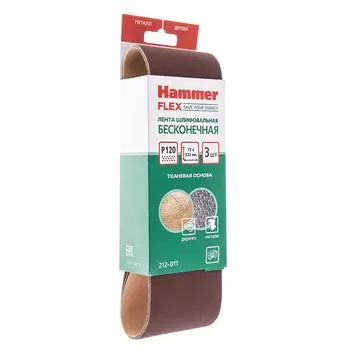Лента шлиф. бесконечная HAMMER
