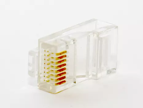 Коннектор RJ-45 8P8C категория 5e, 100шт., 5bites (US050A)